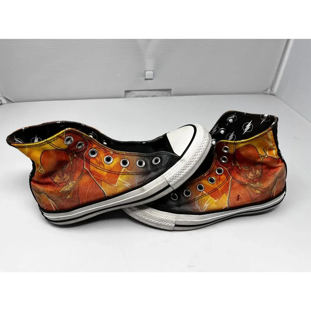 Converse DC Comics Rebirth The Flash Vol. 1 Mens 4 Wo's 6 Pre-Owned with Stain - Picture 4 of 15